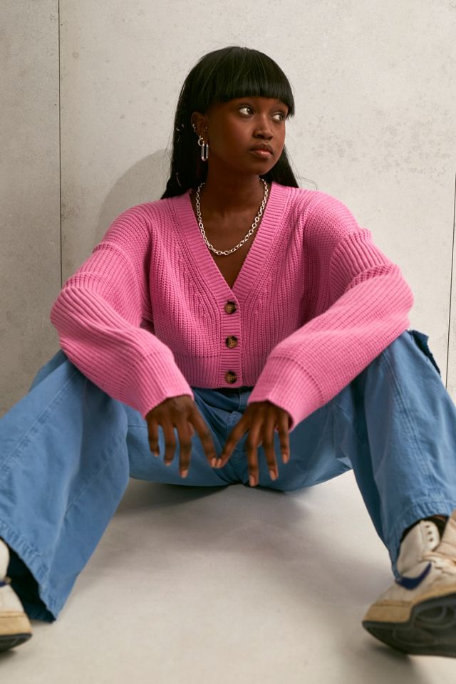 UO Fisherman Cardigan tagliato #3