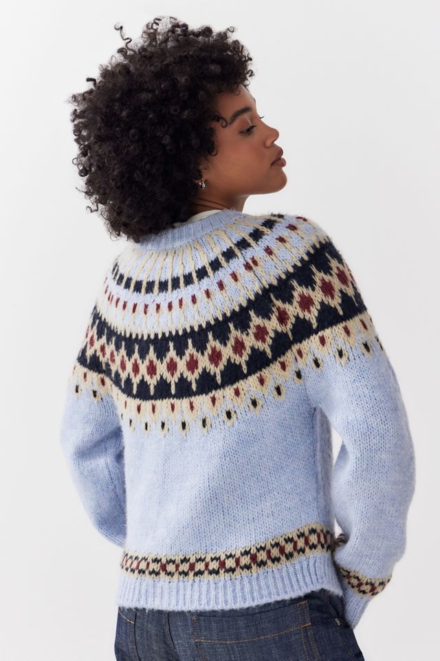 Cardigan in Maglia Fairisle BDG #4