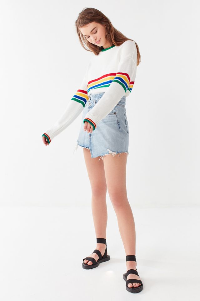 UO - Pull Bailey à rayures arc-en-ciel #3