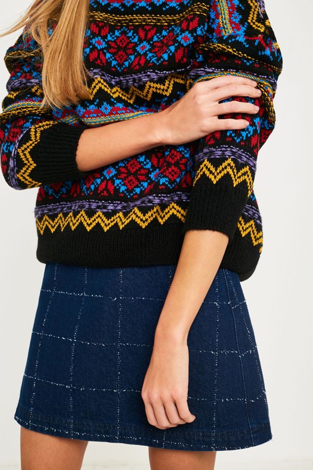 UO Colour Pop Fairisle Jumper #2