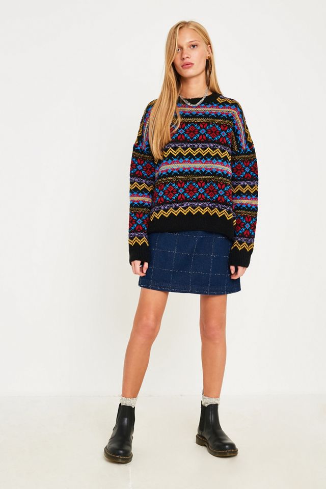 UO Colour Pop Fairisle Jumper #5