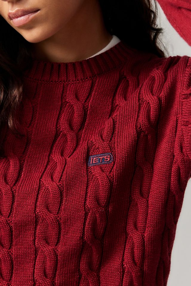 iets frans...Heaton Cable Knit Jumper  #1