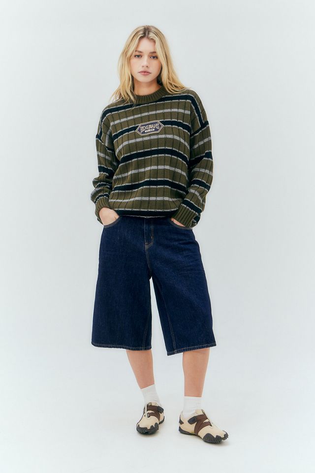 BDG Striped Knit Boyfriend Jumper #1
