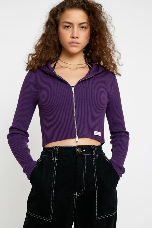 Urban outfitters outlet cropped sweatshirt