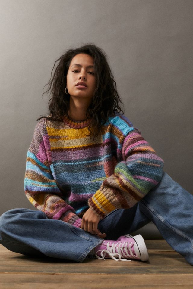 Urban outfitters rainbow on sale jumper