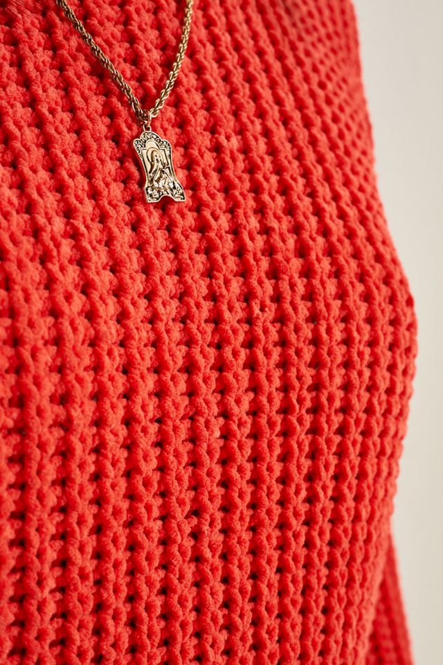 Urban Outfitters – Chenille-Pullover mit Ballonärmeln #4
