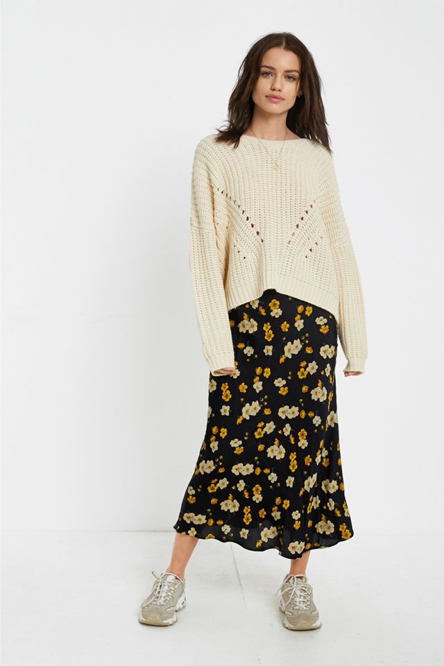 UO - Pull style pêcheur en maille pointelle #2