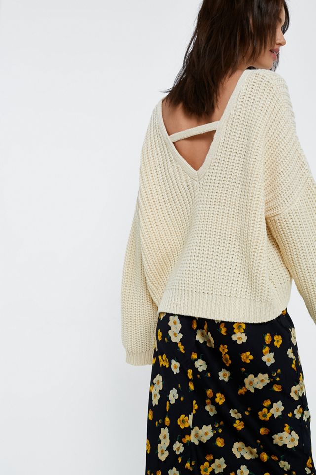 UO - Pull style pêcheur en maille pointelle #4