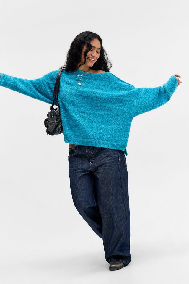 UO Nolita Bouclé-Pullover #1