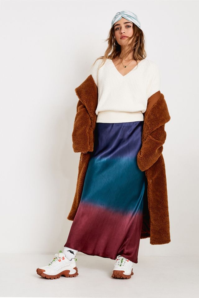 Urban Outfitters – Kuscheliger Chenille-Pullover mit V-Ausschnitt #7