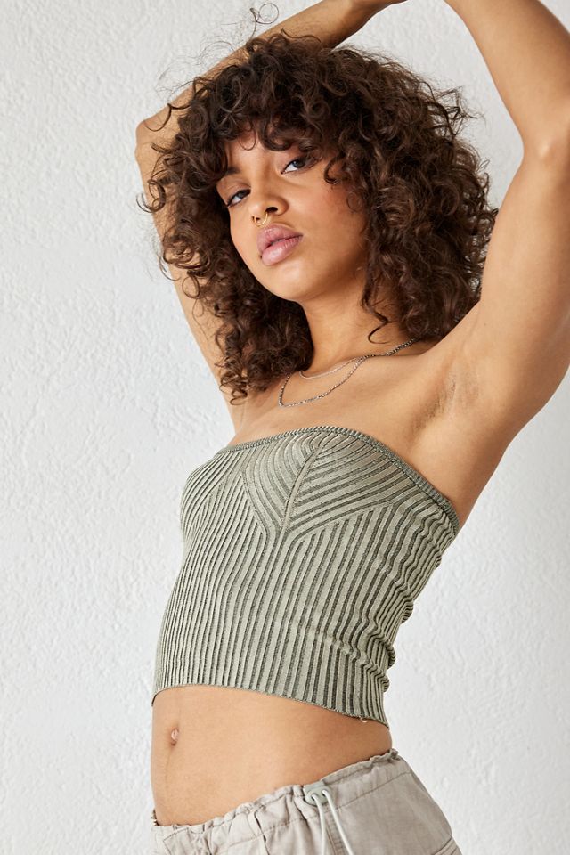 UO Ribbed Shrug & Bandeau Set #3