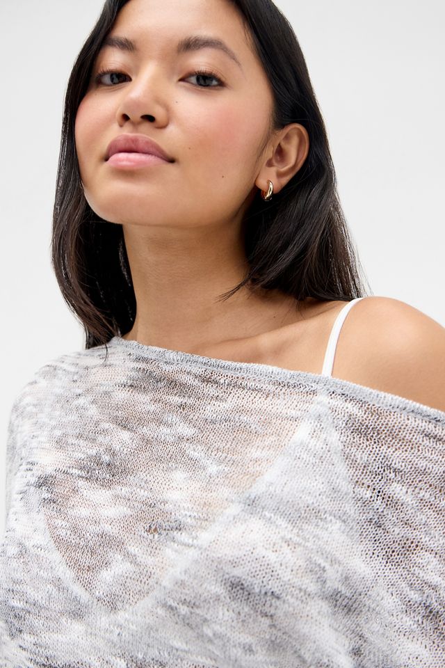 UO Spacedye Off-Shoulder Top #4