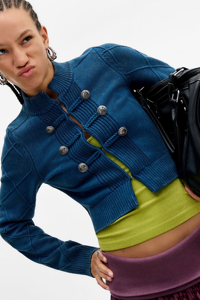 Giacca BDG Cadet a maglia a trecce #5