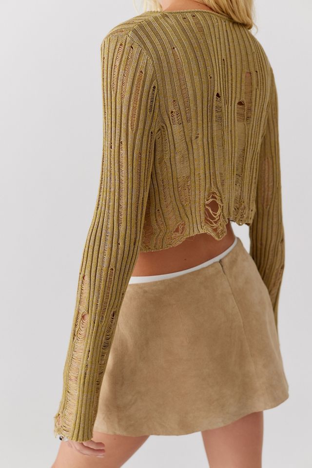 Cardigan Corto con Scalature UO Gracie #2