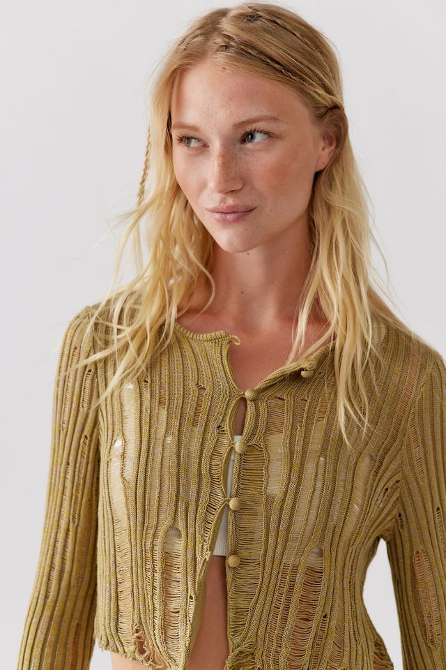 Cardigan Corto con Scalature UO Gracie #4