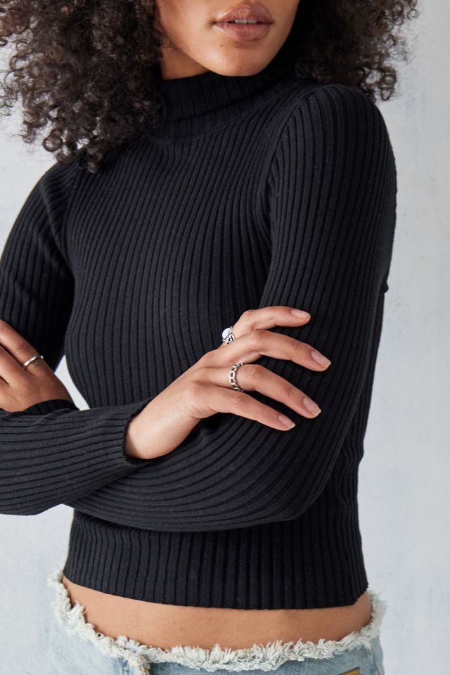 UO Hudson Gerippter Rollkragenpullover #2