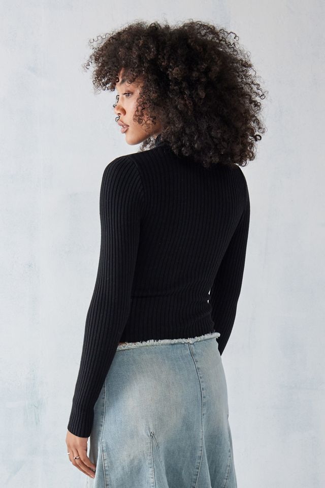 UO Hudson Gerippter Rollkragenpullover #3