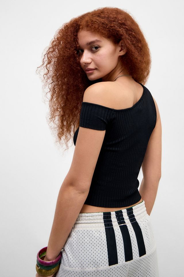UO Ribbed Asymmetric Top #3