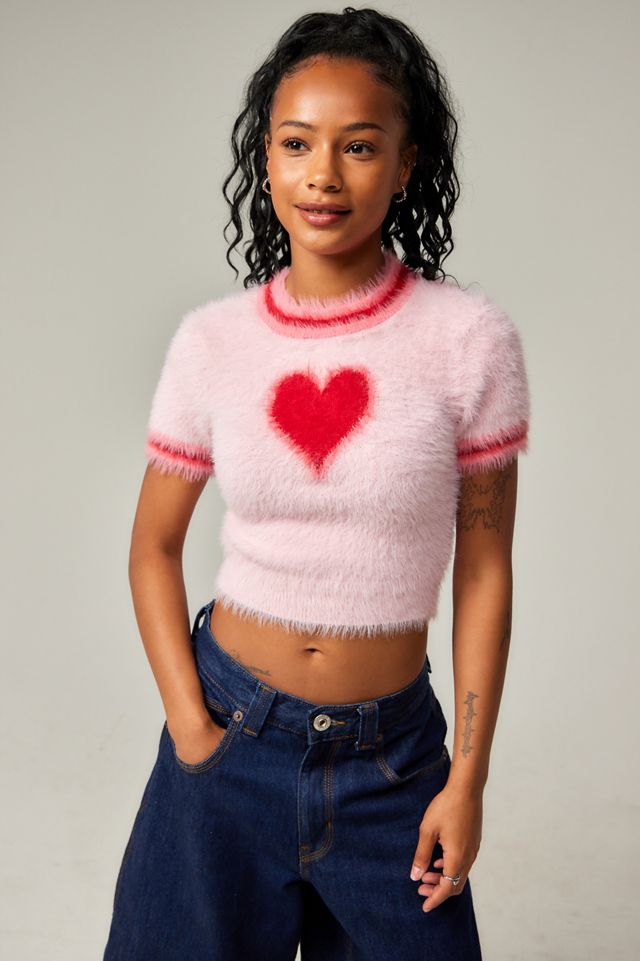 UO Novelty Heart Baby T-shirt  #2