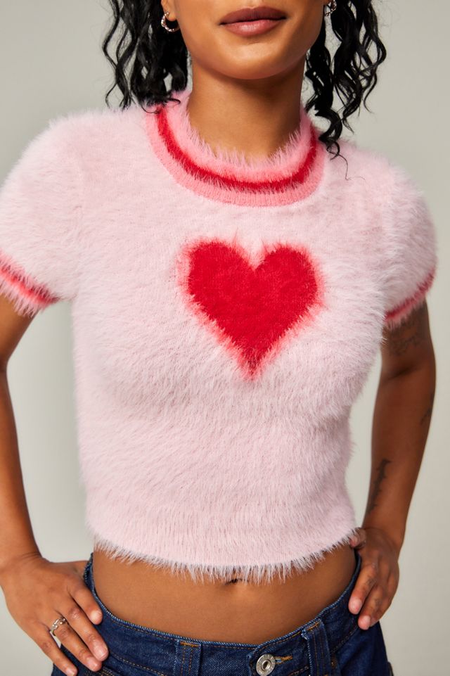 UO Novelty Heart Baby T-shirt  #3