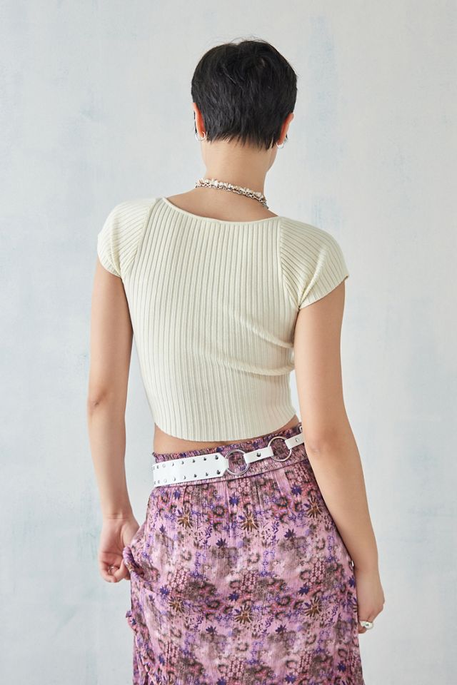 UO - Haut côtelé avec mancherons Juliet #3