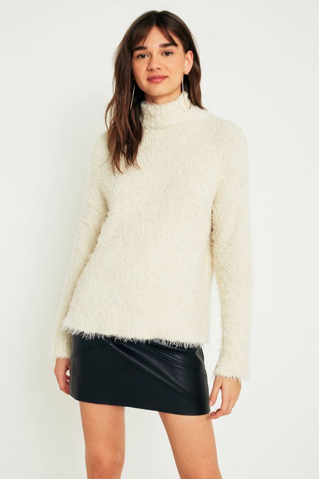 Sparkle & Fade Teddy Mock Neck Jumper