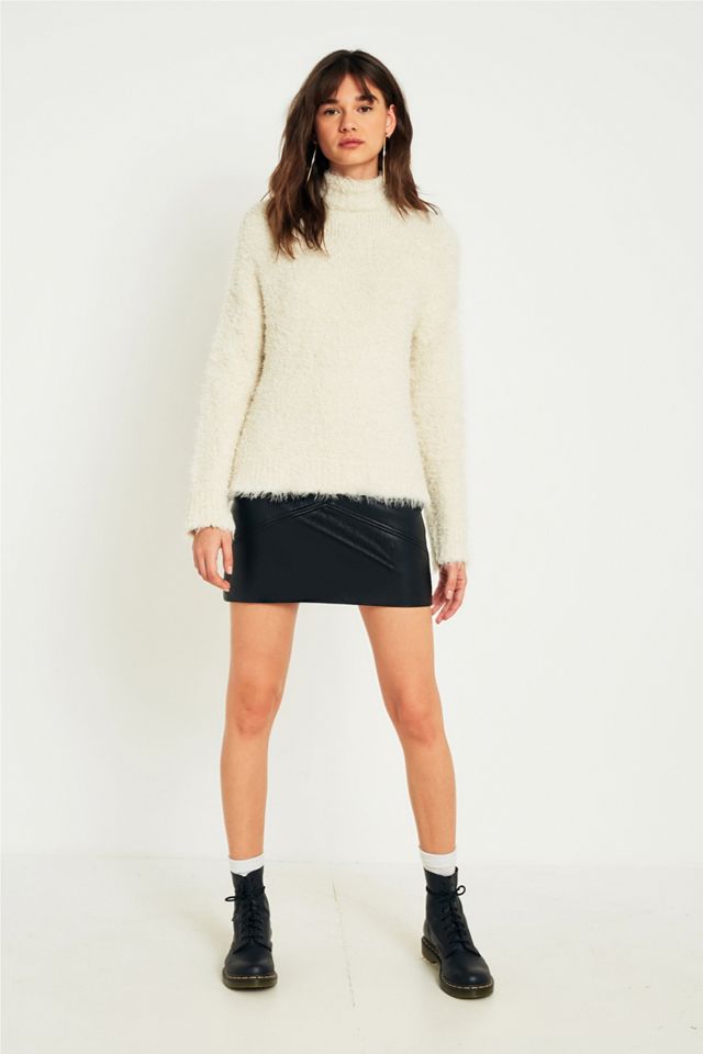 Sparkle & Fade Teddy Mock Neck Jumper #3