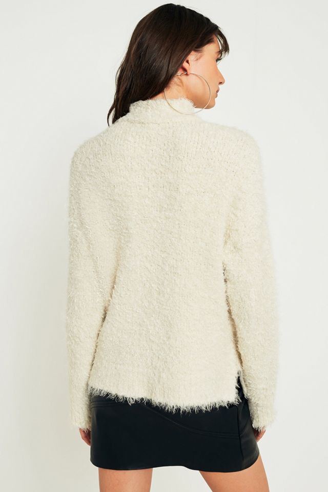 Sparkle & Fade Teddy Mock Neck Jumper #4