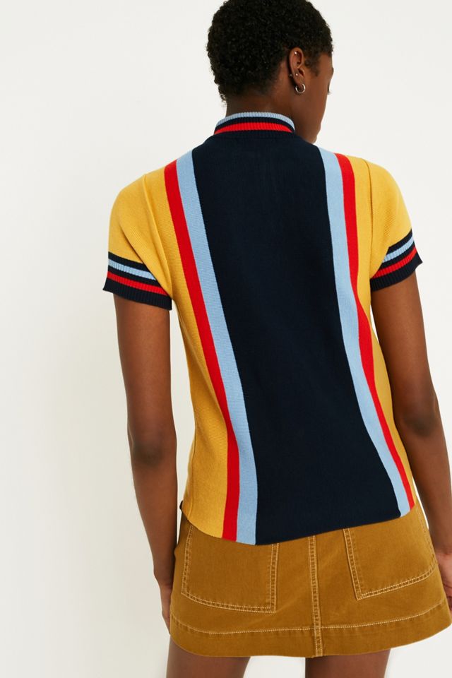 UO Colourblock Stripe Cycling Jersey Top #2