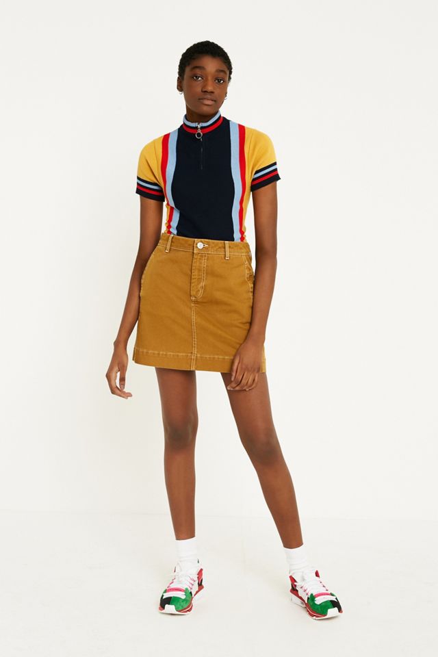 UO Colourblock Stripe Cycling Jersey Top #3