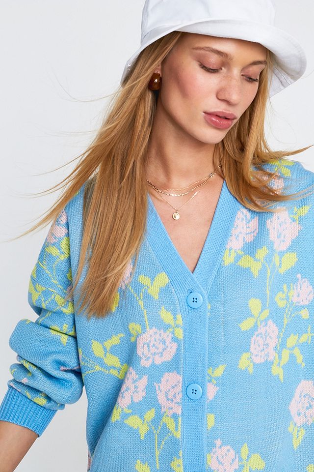 UO Groundbreaking Floral Cardigan | Urban Outfitters UK