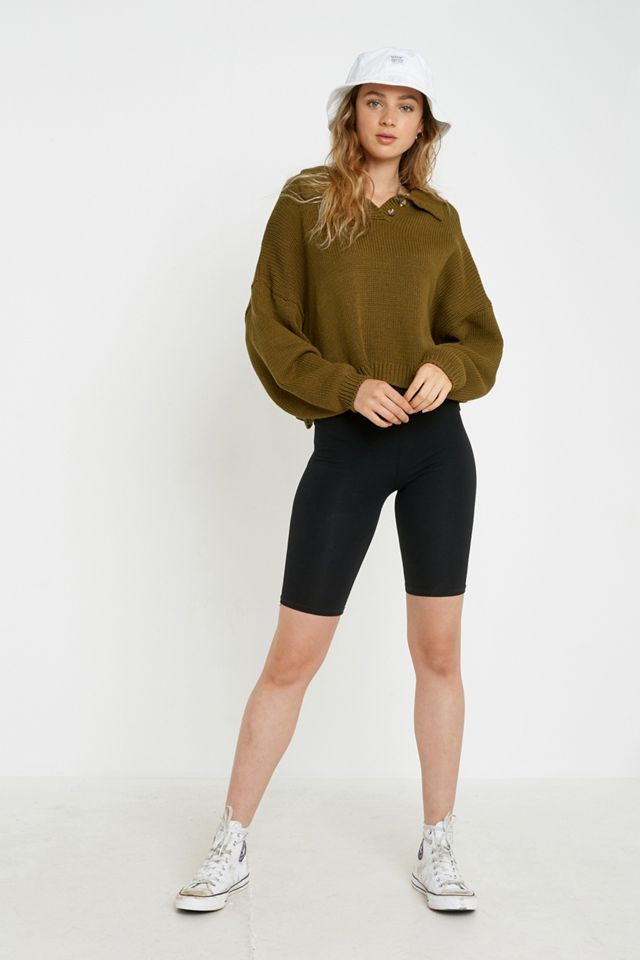 Urban Outfitters – Strickpullover „Nico“ mit Polokragen #1