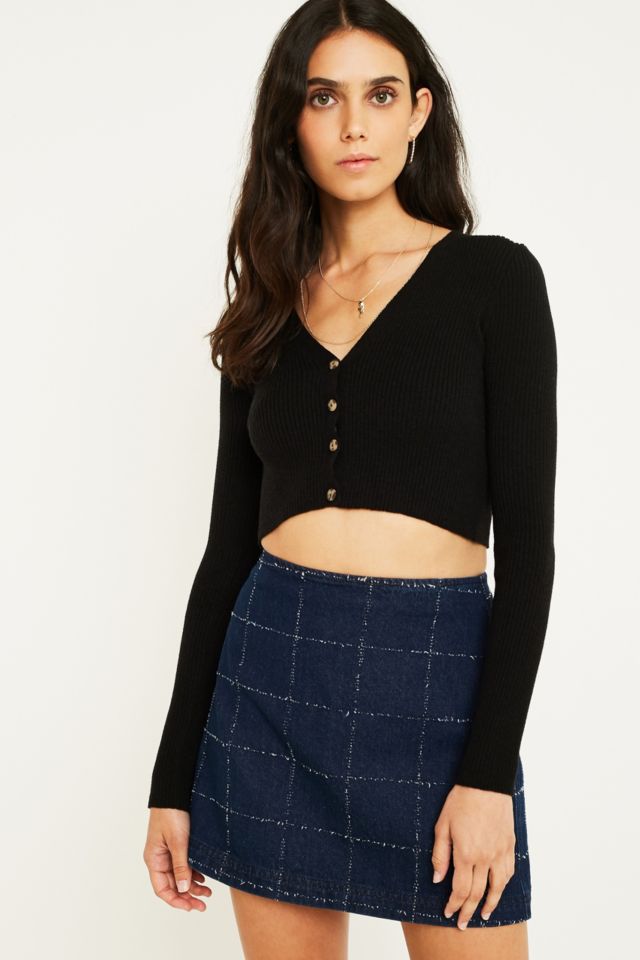 Urban outfitters shop black cardigan