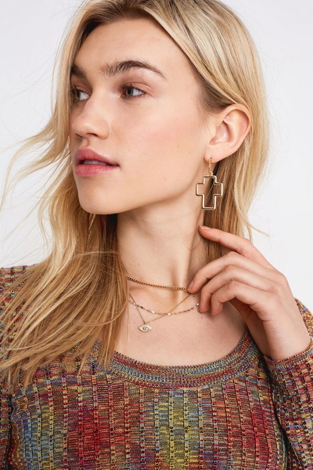 UO Spacedye Scoop Neck Jumper #1