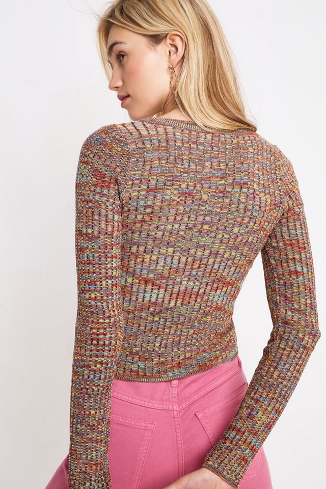 UO Spacedye Scoop Neck Jumper #3