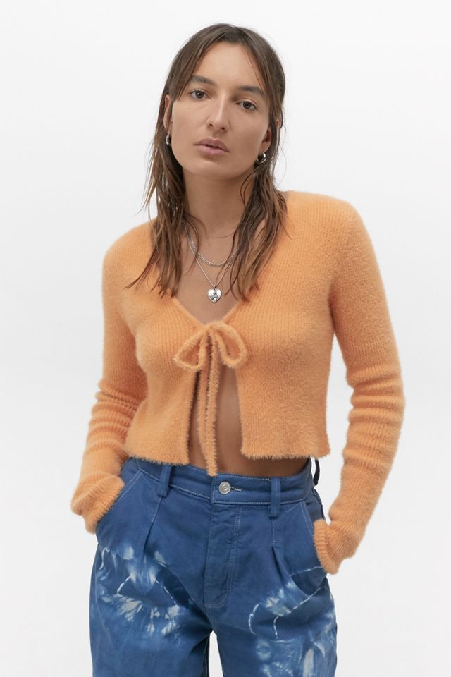 UO Noori Tie-Front Top Urban Outfitters UK