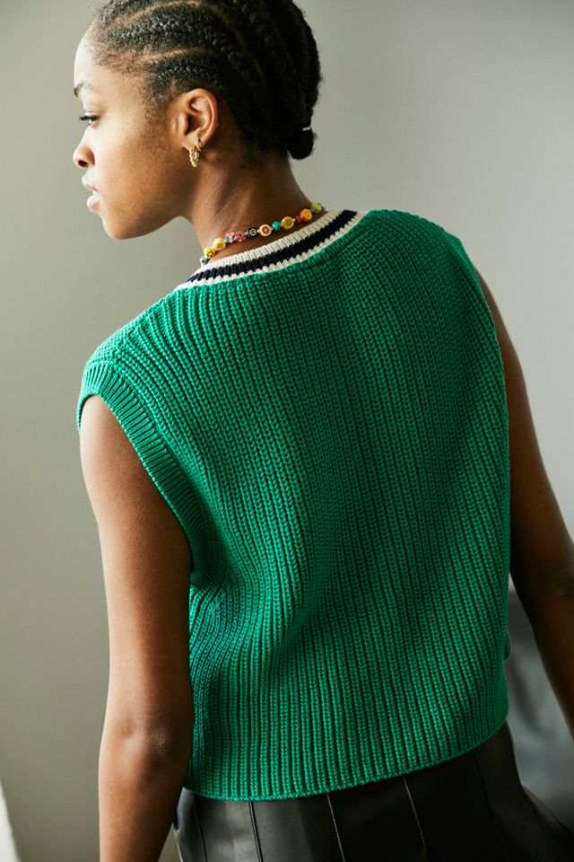 UO Varsity Knitted Vest Top #2