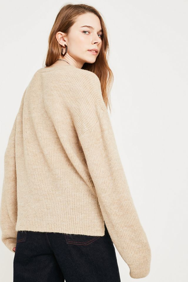 Urban Outfitters – Flauschiger Seemannspullover aus Strick #4