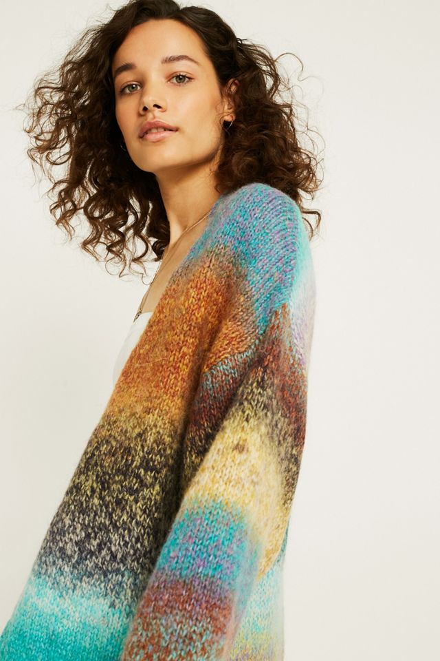UO Rainbow Ombre Cardigan #2