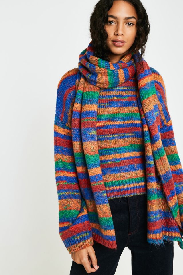 Urban outfitters rainbow clearance sweater