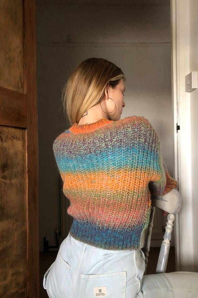 Urban Outfitters – Gestreifter Polluver „Ombre” #2