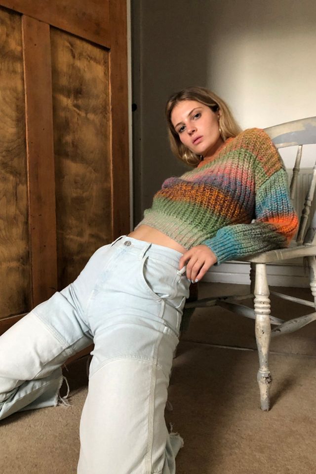 Urban Outfitters – Gestreifter Polluver „Ombre” #3
