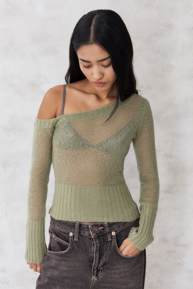 Urban Outfitters Asymmetrical Knit Tops for Women