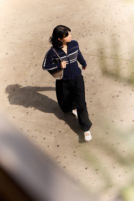 iets frans... Chenille Zip-Through Track Top