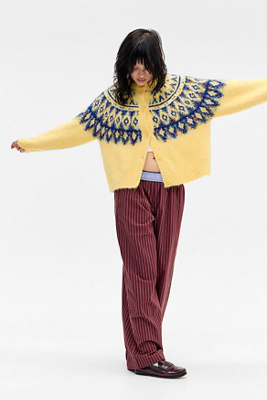 Cardigan Fairisle Confetti en taille: XS - Kimchi Blue - Modalova