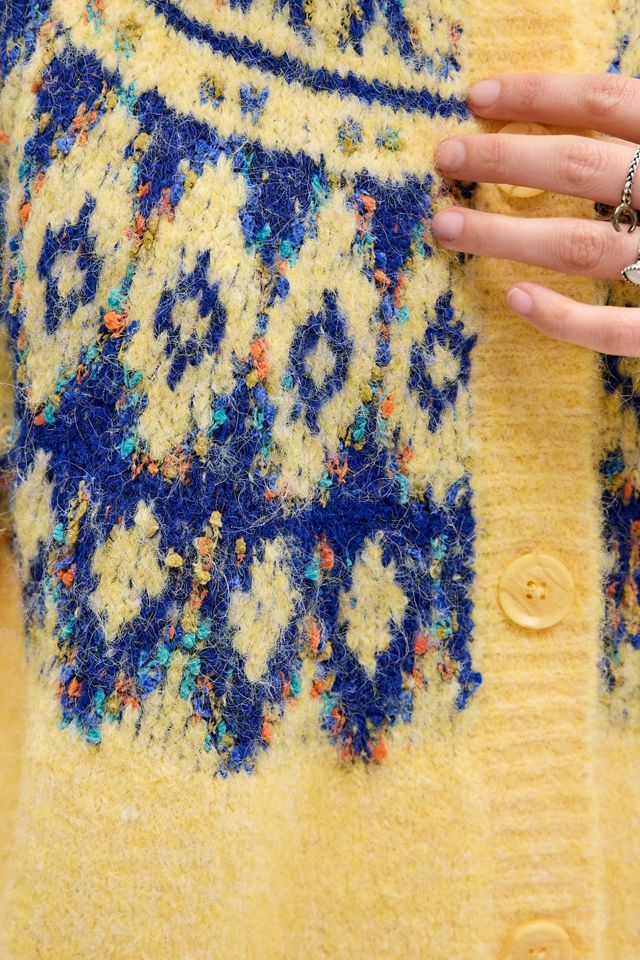 Kimchi Blue Confetti Fairisle Cardigan