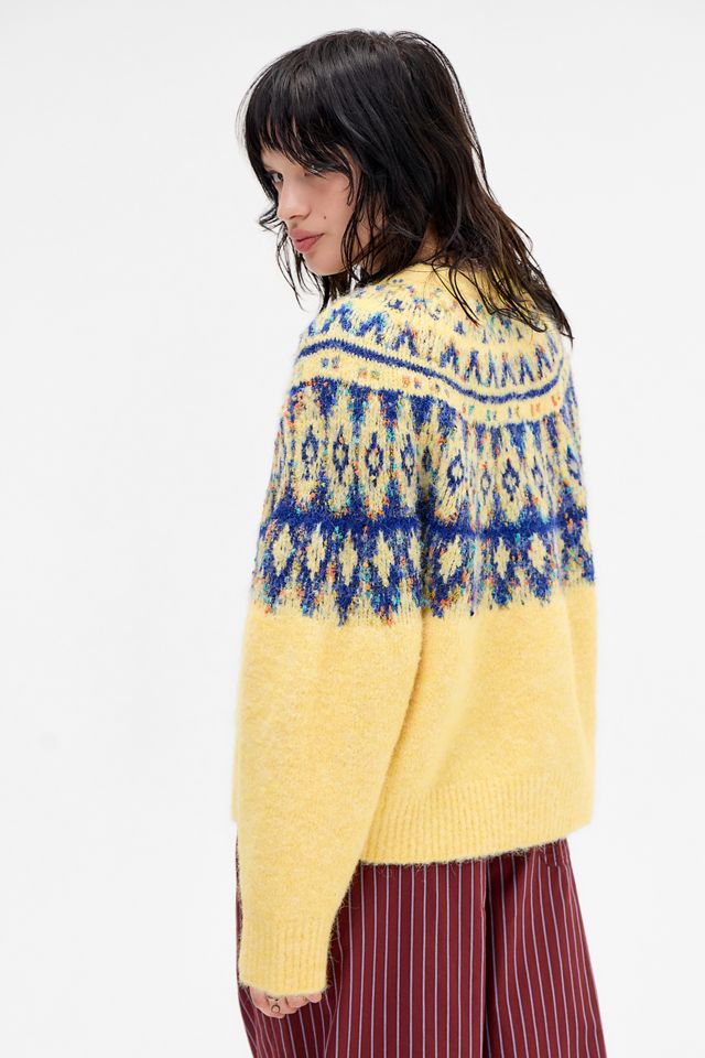 Kimchi Blue Confetti Fairisle Cardigan