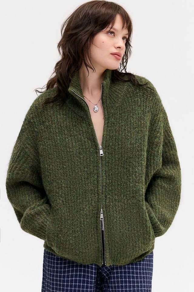 Cárdigan UO Finn con Cremallera y Cuello Alto #3