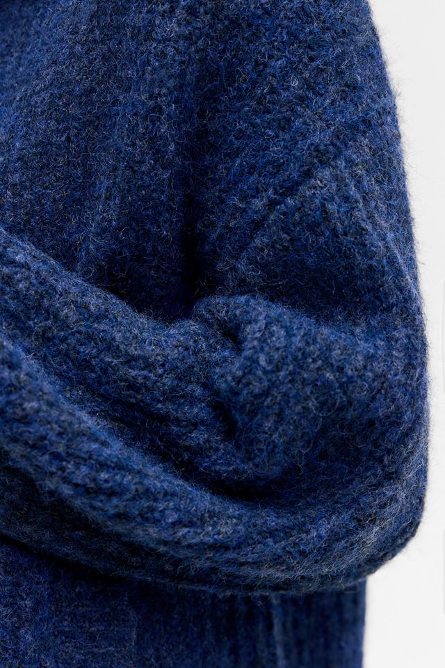 UO Finn Funnel Neck Zip-Through Cardigan #3