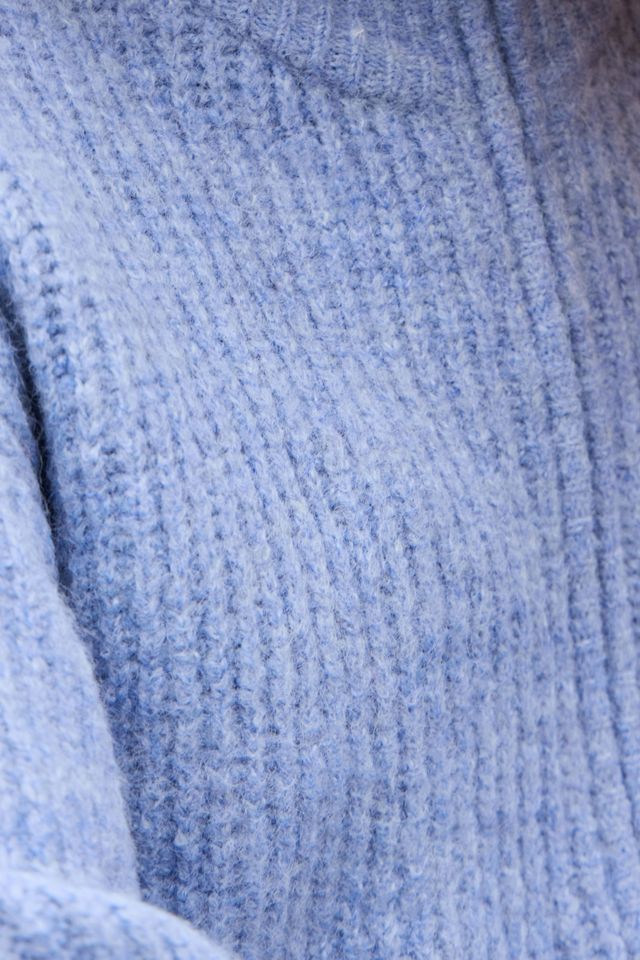 UO Finn Funnel Neck Zip-Through Cardigan